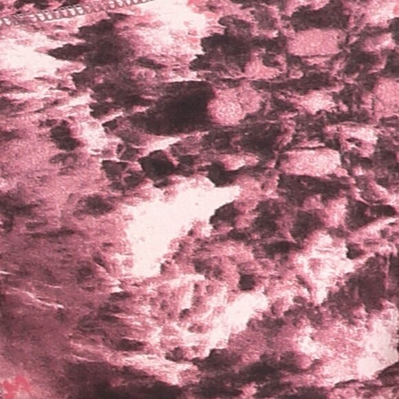 Women's Premium Detail Active Full-Length Leggings w/Pockets Pink Tie Dye S-XL - Picture 5 of 5